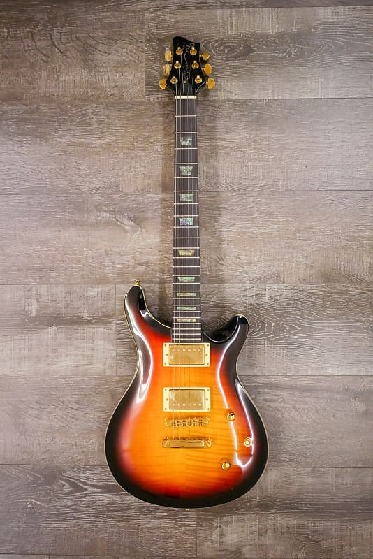AIO Wolf W400 Electric Guitar Sunburst Reverb