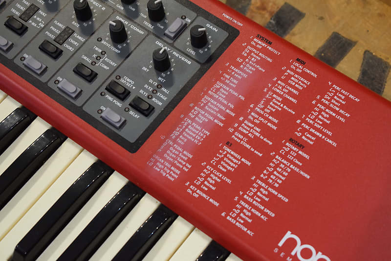 Nord Electro 4D SW61 Semi-Weighted 61-Key Digital Piano | Reverb