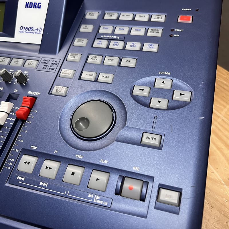 Korg D1600 Mk II Digital Recording Studio | Reverb