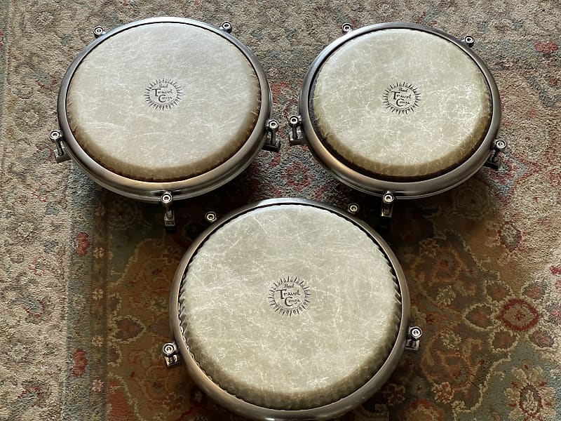 Pearl Travel Conga Set with Stands 11