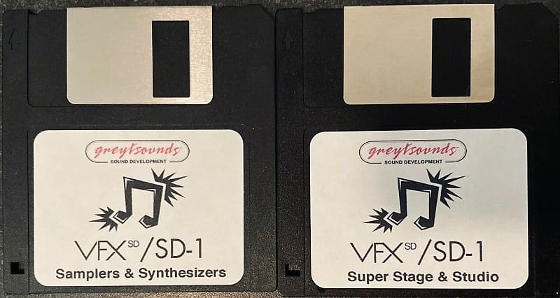Ensoniq VFX-SD/SD-1 Synth Patches • 2 Disk Set • Ready to Load into your Ensoniq Keyboard image 1