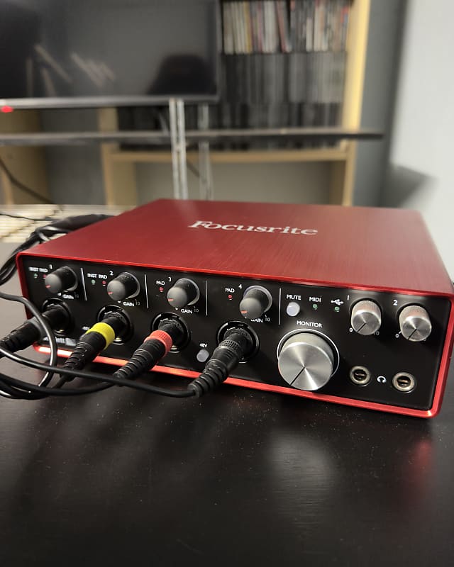 Focusrite Scarlett 18i8 2nd Gen USB Audio Interface | Reverb UK