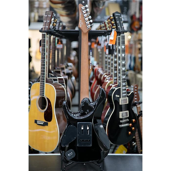 Ibanez Premium AZ42P1 Electric Guitar - Black | Sweetwater