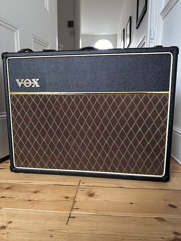 Vox AC30 2x12 Alnico Blue Speakers & Cover + Vox Reverb UK