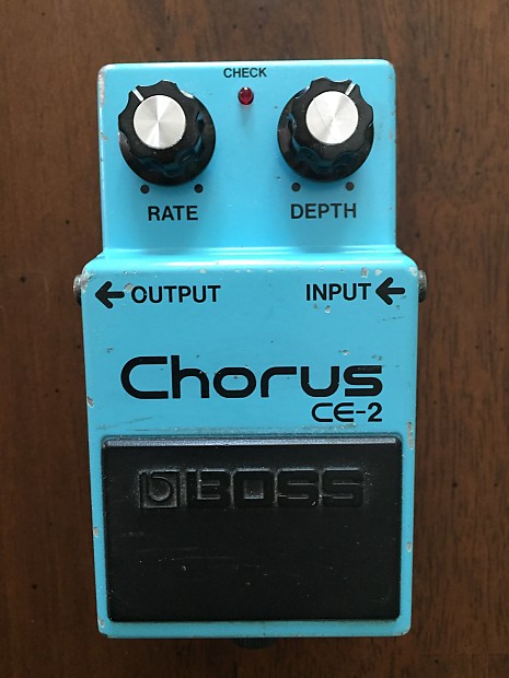 Boss CE-2 Chorus Black Label MIJ 1983 | Reverb