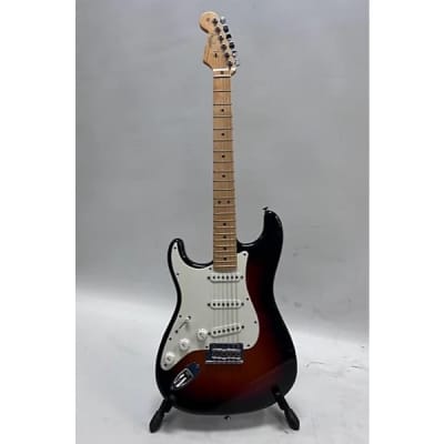Fender American Standard Stratocaster Left-Handed with Maple Fretboard 1993 - Brown Sunburst for sale