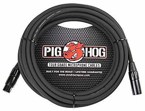 Pig Hog 8mm Mic Cable 15 FT XLR image 1