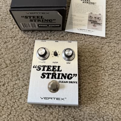 ギター VERTEX STEEL STRING Clean Drive Vertex Steel String Clean Drive - YouTube