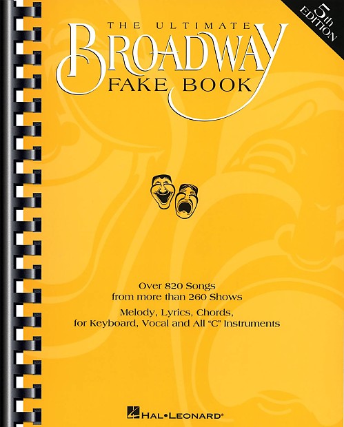 Hal Leonard The Ultimate Broadway Fake Book - 5th Edition image 1