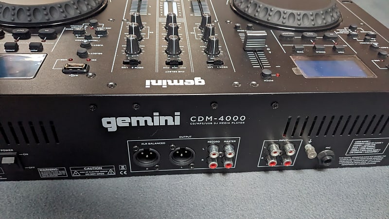 Dj controller Gemini Cdm 4000 2016 | Reverb Canada