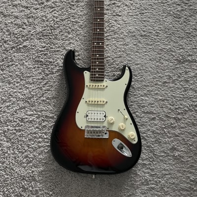 Fender American Standard Stratocaster HSS 2016 MIA USA Sunburst Strat Guitar image 1