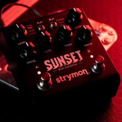 Strymon Sunset Dual Overdrive, Midnight Edition (Black) image 3