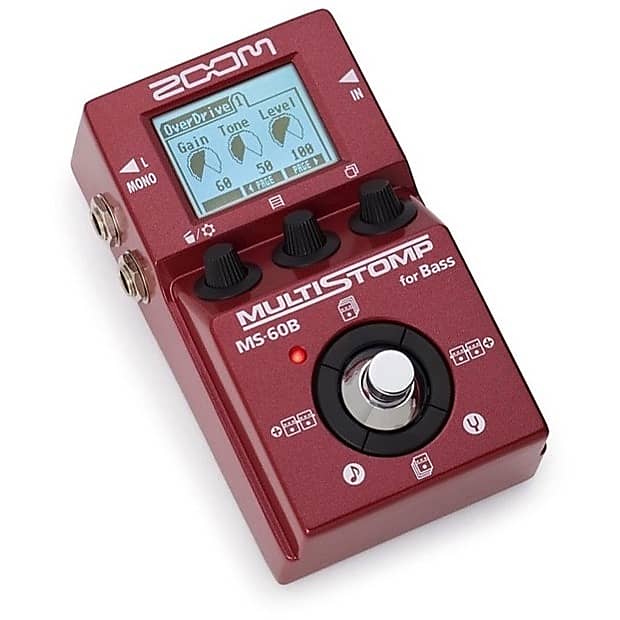 Zoom MS-60B MultiStomp Bass Pedal