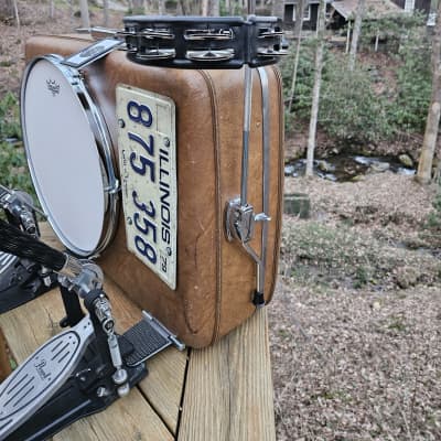 OneManBandDrumCo. The Ill-Kick 13inch OMBDrumCo. Vintage Suitcase Drum Kick Drum Bass Drum Tama Swingstar Drum image 9