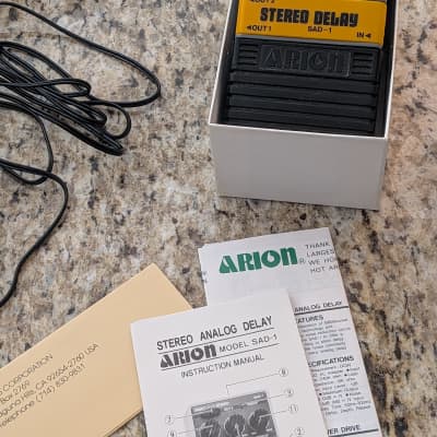 Reverb.com listing, price, conditions, and images for arion-sad-1-stereo-delay