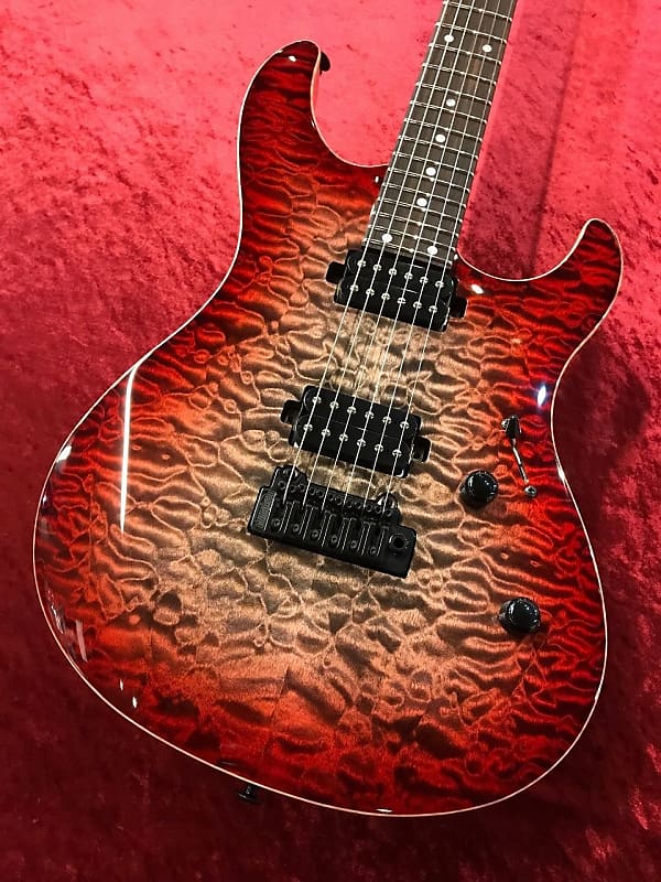 激安アウトレット FUTURA-S Smoker Black HH 2021 #21L17 Burst- Cherry -Black ギター