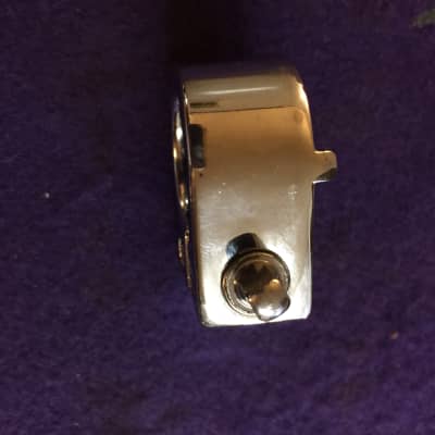 Ludwig classic chrome 1" LOGO Memory Lock without tension rod image 4