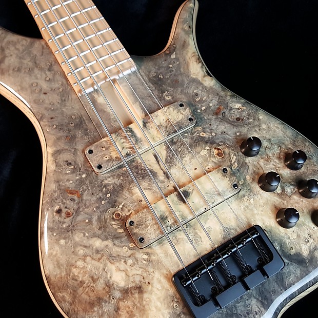 F Bass BN5 Buckeye Top, 5 String Bass with Bag | Reverb
