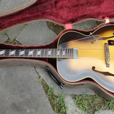 Extremely Rare Vintage Minty 1948 Gibson National Aristocrat 1110  Arch Top Jazz Guitar Video for sale