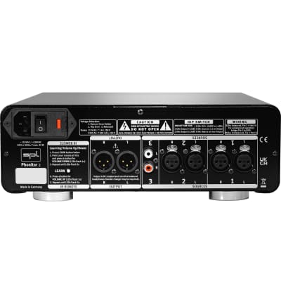 SPL Phonitor 2 Headphone Amplifier and Monitoring Controller, Black image 2