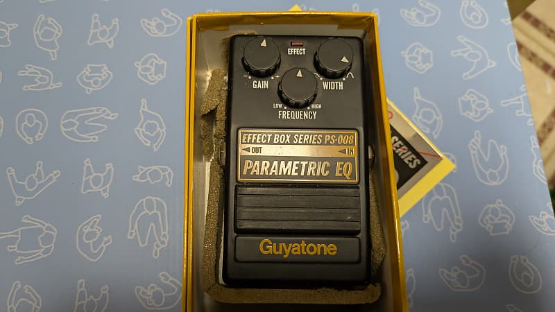 Guyatone PS-008 1980s - Black and yellow image 1