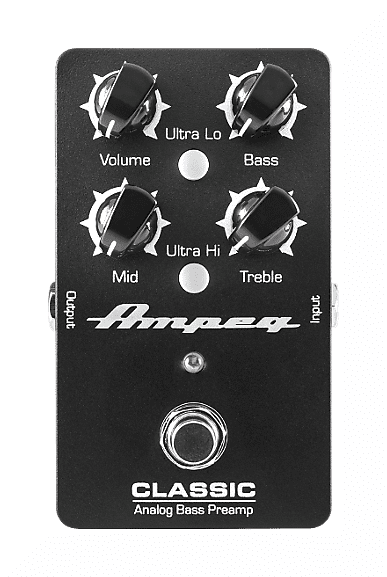 Ampeg CLASSIC Analog BASS PREAMP