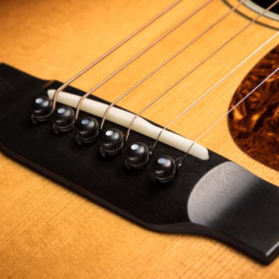 Bourgeois OM Large Soundhole Sunburst - Aged Tone Adirondack & Madagascar Rosewood image 17