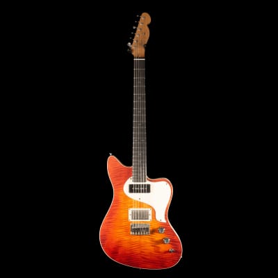 PJD Guitars St John Elite Electric Guitar (Cherry Burst) image 4