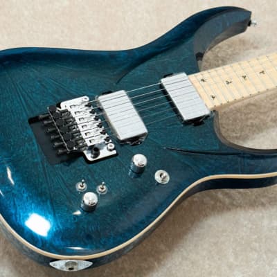 G-Life Guitars DSG Life Ash WM Active -Dark Crystal Blue Moon- [Made in Japan] image 3