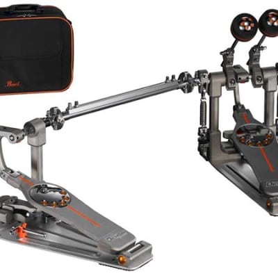 Pearl P3002D Eliminator Demon Drive Double Bass Pedal With Case image 1