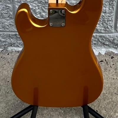 GAMMA Custom Bass Guitar T23-02, 4-String Delta Star Model, Lava Gold image 11