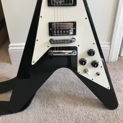 No name Flying V Black | Reverb