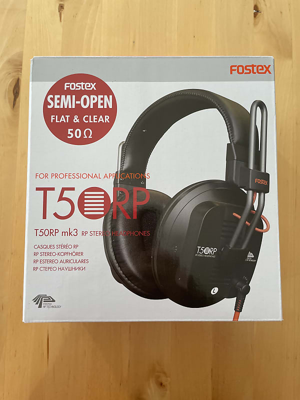 Fostex T50RP mk3 Semi-Open Planar Magnetic Studio Headphones | Reverb