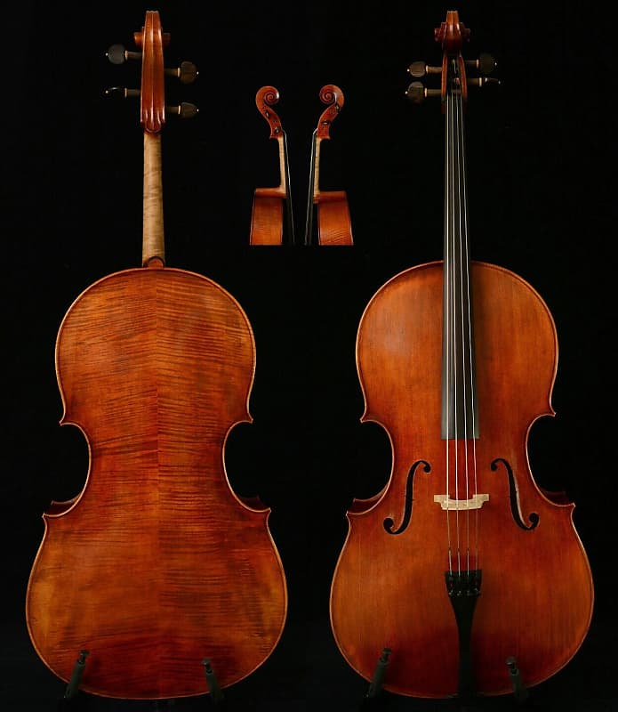 Montagnana Cello Master Wang's Own Work No. W19,2023 image 1