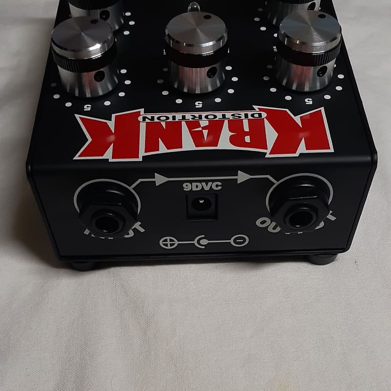 Krank Distortus Maximus Distortion Guitar Effect Pedal w
