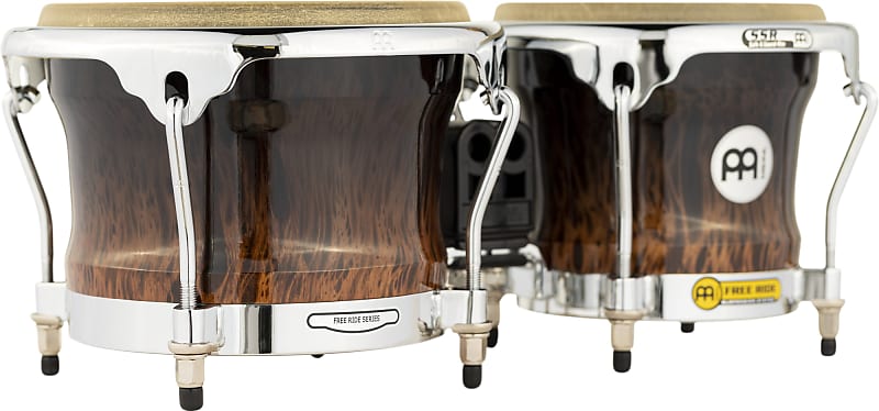 美品！MEINL Free Ride ボンゴ ブラウン 希少品 Meinl Free Ride Series Bongos - Black Hardware | Steve Weiss