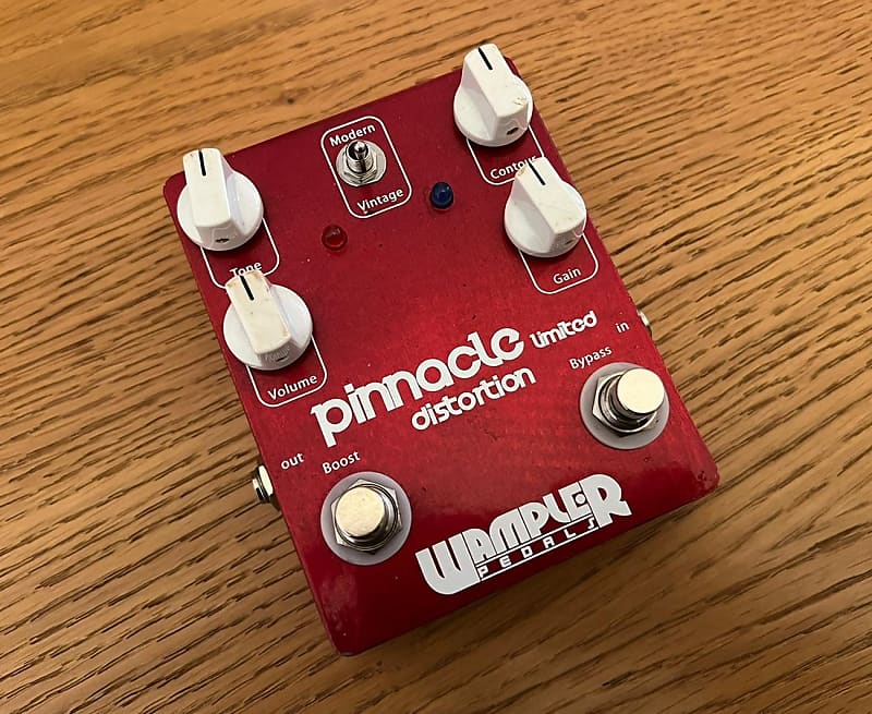 Wample Pedals Pinnacle Limited Distortion Booster Boost Guitar Effect Pedal