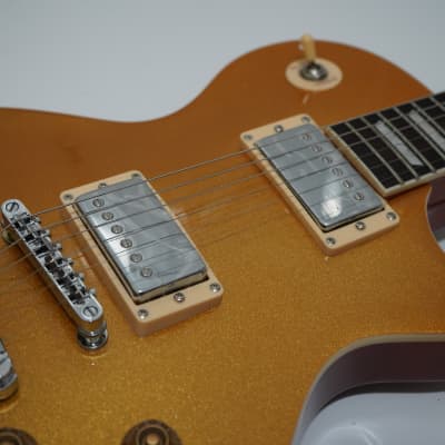 Austin Super 6 Gold Top Electric Guitar - AS6PROGTX image 2