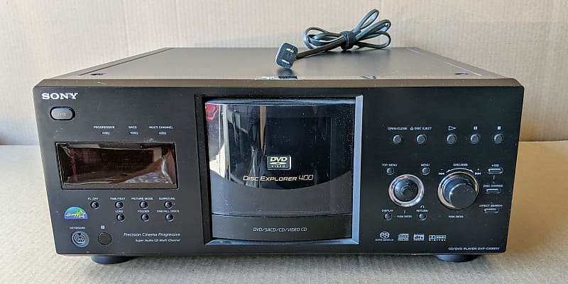 Sony DVP-CX985V 400 Disc shops Explorer CD/DVD Carousel Player