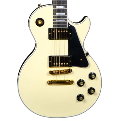 Gibson USA Les Paul Custom EMG MOD Vintage WhiteAlpine White 1997