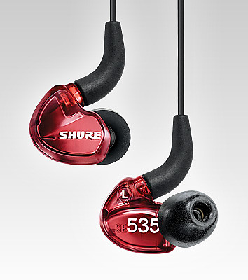 Shure se535 Limited Edition Red | Reverb