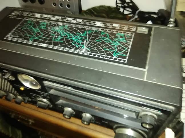 Vintage SONY ICF-6700W Shortwave Radio - Original manual, warranty