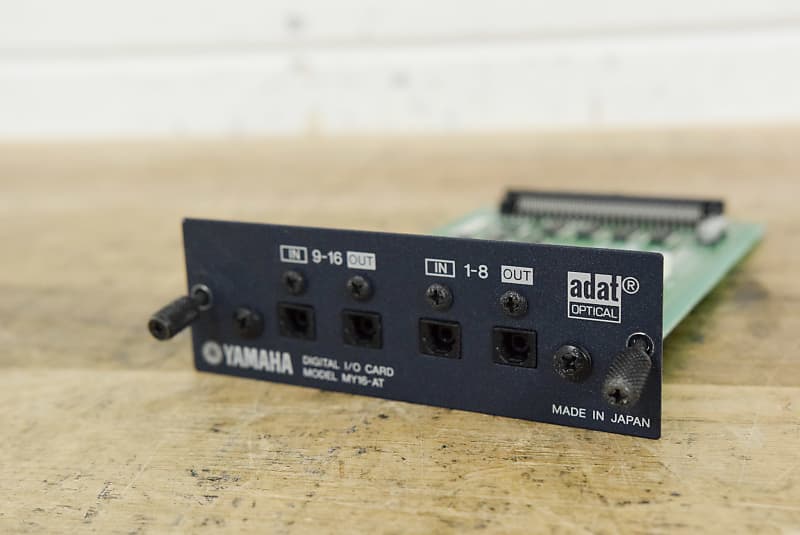 Yamaha MY16-AT Digital I/O card for mixer (church owned