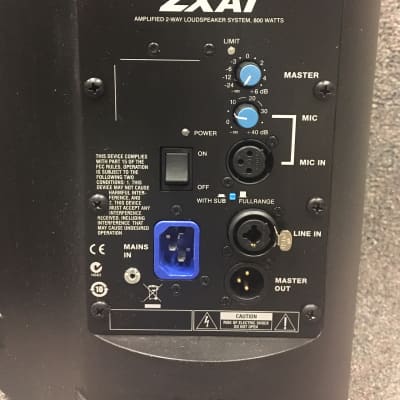 Electro-Voice ZXA1 Powered Speaker System, 800 watts - PAIR image 3