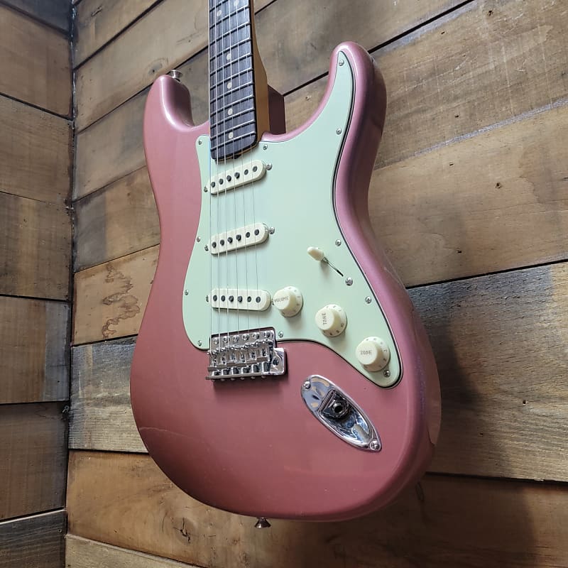 Fender Limited Edition Custom Shop 64 Journeyman Relic Stratocaster - Aged Burgandy Mist w/ Hard Case image 1
