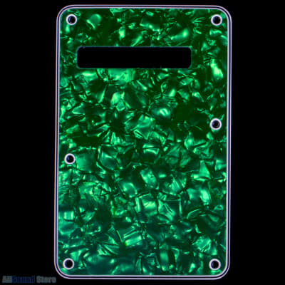 GREEN PEARLOID 3-Ply Back Plate Tremolo Cover for Fender Stratocaster Strat
