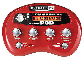 Line 6 Pocket POD Multi-Effect and Amp Modeler Legendary POD Tone To-Go image 1