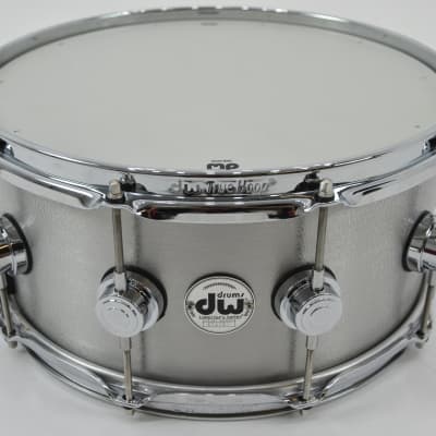 DW Collectors 6.5x14 Aluminum Wrinkle Coat Snare Drum image 1