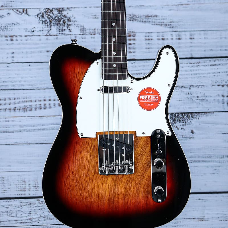 Squier Classic Vibe Baritone Custom Telecaster Guitar | 3-Color Sunburst image 1