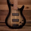 Ibanez GSR205SM 5-String Bass, Spalted Natural Grey Burst